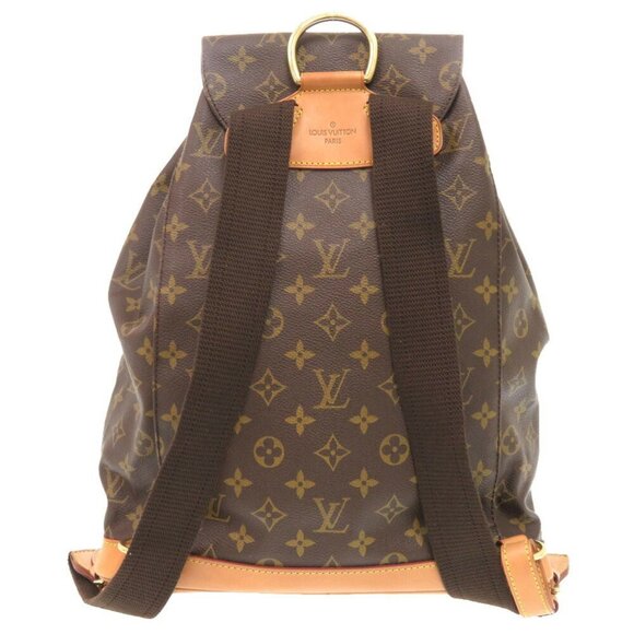 LOUIS VUITTON Brown Monogram Backpack - Picture 3 of 11